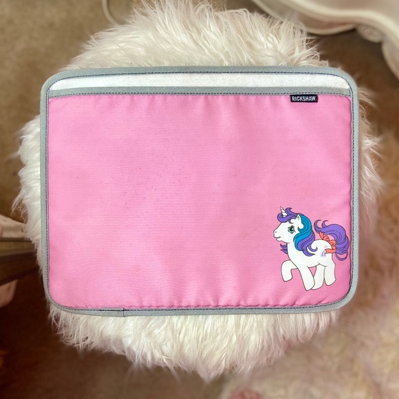 Vintage My Little Pony MacBook Air Apple Computer Softshell Case Sleeve 10 inch - Picture 2 of 4